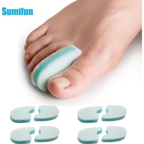 6pcs Foam Sponge Toe Separator Thumb Spacers Align Toes Prevent Corns And Hammer Toe Relief Foot Care Pedicura Tool D2330