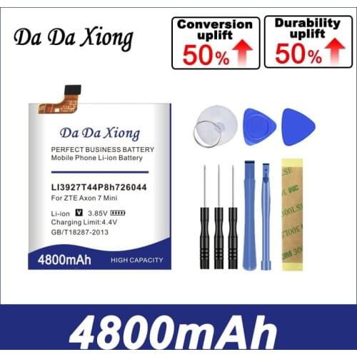 Da Da Xiong 4400mAh Li3927T44P8h726044 Battery for ZTE Axon 7 Mini 5.2inch Battery