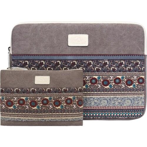 Laptop Sleeve Bag for Macbook Air 11 13 14 15 New Retina Ethnic Cover Notebook 14.4 15.6 inch for iPad Pro 10.5 11 12.9 Funda