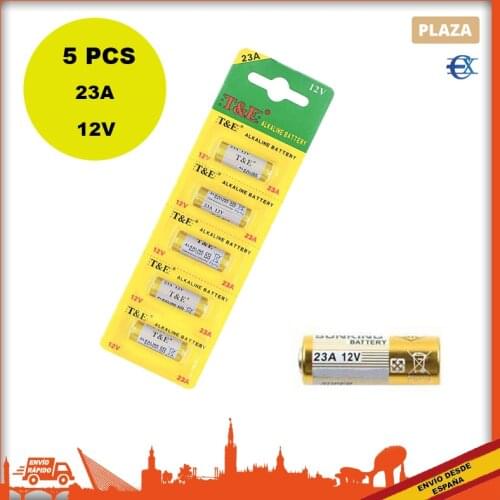 EUROXANTY®| 23A 12V alkaline batteries | Batteries 12V | Alkaline batteries | Battery 12V | Battery A23 12V | Stack 23A | Garage Knob