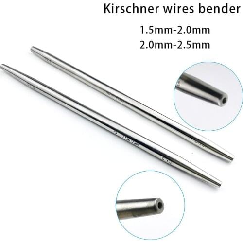Stainless Steel Bone Kirschner Wires Bender Veterinary Orthopedics Instruments