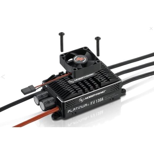 Hobby Wing-Platinum HV 130A -OPTO V4 Platinum Series High-end 6-14S LiPo Electronic Governor