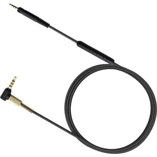 Cable for Yamaha HPH-MT5 HPH-MT5W HPH-MT8 Headphones Cables Upgrade Replacement Cord with Mic Remote for iPhone iPod Andriod