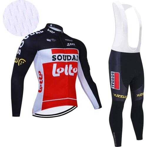 TEAM LOTTO CYCLING JERSEY 20D Bike Pants SPORTSWEAR Suit Ropa Ciclismo MEN Quick Dry LONG BICYCLING Maillot Clothing