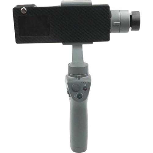 3D Print GoPro Hero5/6 Camera Handheld Gimbal Accessories Mounting Adapter with Sunhood for OSMO MOBILE