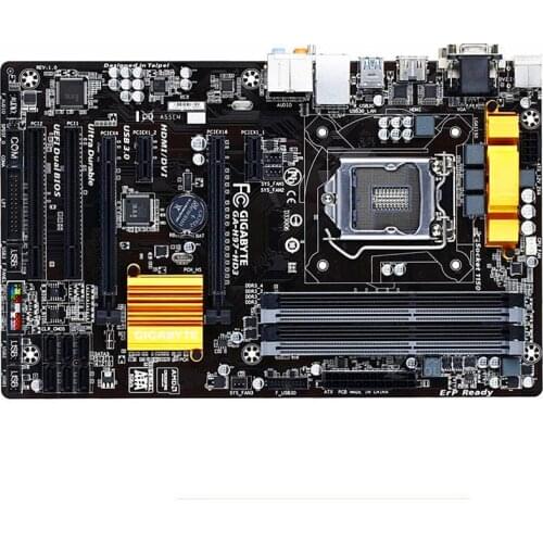 For Gigabyte GA-H97-HD3 Original Used Desktop Motherboard H97-HD3 H97 LGA 1150 i3 i5 i7 DDR3 32G