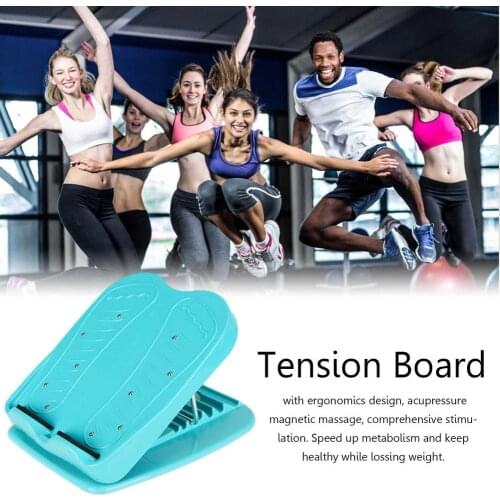 Foot Calf Stretcher Slope Board Anti-slip Stretcher Magnetic Massage Slope Plate Fitness Pedal Stretcher Yoga Accessories