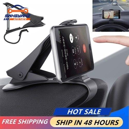 New Design Car Phone Holder Stand Adjustable Support Max 6.5 Inch For GPS For Mobile Phone Simulation