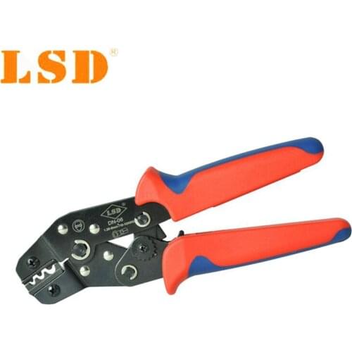 Crimping Pliers DN-06 Ratchet crimping hand tools for non-insulated terminals 1.25-6mm2 crimper