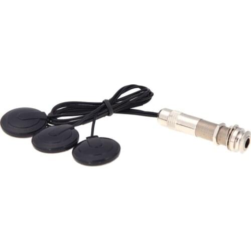 Piezo Contact Pickup Pick-up 3 Transducers Guitar Pickup for Guitar Violin Banjo Mandolin Ukulele