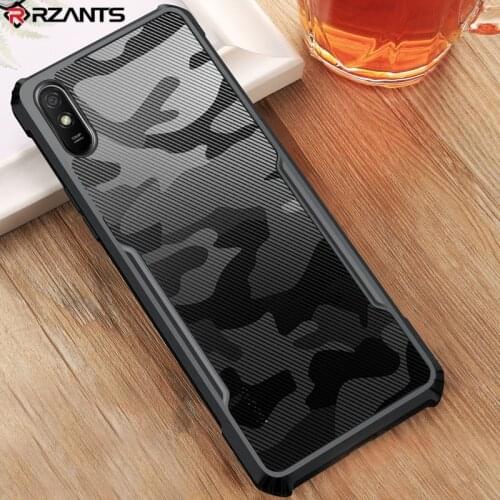 Rzants for Xiaomi Redmi 9A Redmi 7A Redmi 8 9 9C Case Camouflage Airbag Shockproof Casing Phone Shell Funda Soft Cover