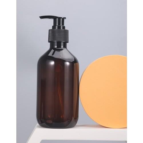 10PCS of 300ML Empty Lotion bottles Cosmetics Shampoo Body Wash Soap Dispenser travel refillable bottle PET