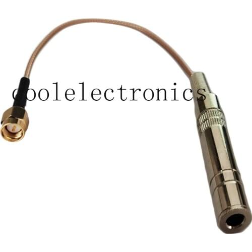 SMA Male Plug to 6.35mm Mono 1/4 Female Connector for Pigtail Extension wire Cable RG316 50ohm 10/15/20/30/50cm 1m 2m 3m 5m 10m