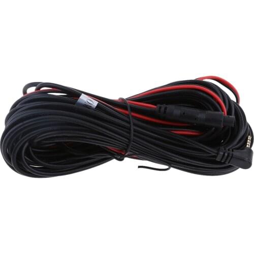 10Meters/32Ft Car Rear Bakup Camera Dash RCA 4 Pin To 2.5mm Extension Cable
