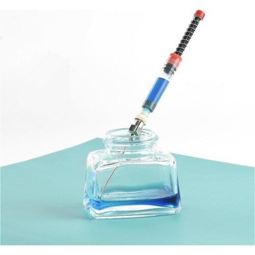 1@#1PCS Fountain Pen Ink Cartridge Converter Filler Ink Pen Ink sac Syringe Device Tool Stationery Office Supplies