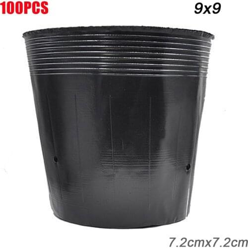 50/100pcs Plastic Seedlings Starter Pot Plants Nursery Pots for Germination Seedling A1