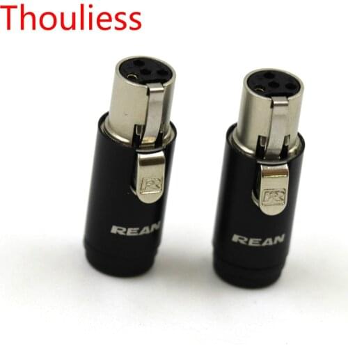 Thouliess Audeze LCD3 LCD-2 LCD2 LCD-4 Male to 2x3.5mm Female Sundara Aventho/Focal Elegia/t5p/D600 /MDR-Z7 Converter Adapter