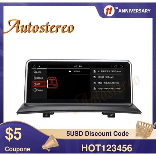 Android 9.0 IPS Screen Auto Stereo For BMW X3 Series E83 2004-2009 Car GPS Navi Screen WIFI Google Carplay Idrive DVD Player 64G