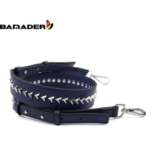 BAMADER Ladies Bag Straps Suitable for Rivet Bags Fashion Shoulder Bag Strap Adjustable Belt Silver Rivet Accessories Bag Straps