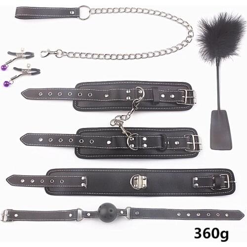 BDSM Bondage Restraint Bondage Fetish Slave Handcuffs Ankle Cuffs Adult Erotic Sex Toys For Woman Couples Games Sex Products