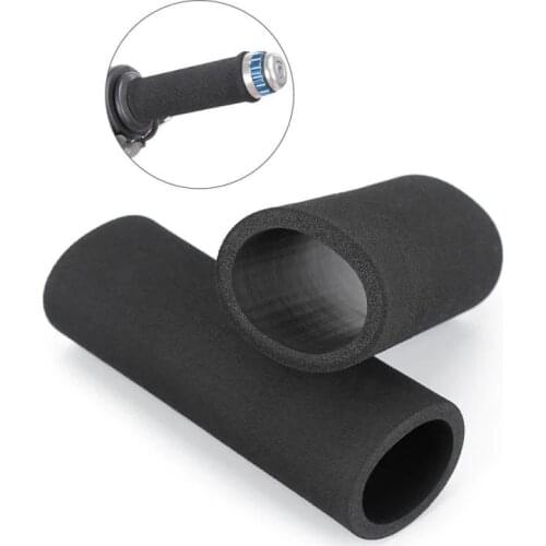 Motorcycle Handle Cover Slip On Foam Anti Vibration Soft Comfort Handlebar Grip Cover Accessories Motorcycle Parts Grips Cover