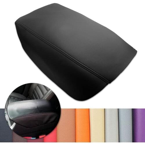 For Ford Explorer 2011 2012 2013 2014 2015 2016 2017 2018 Car Interior Center Armrest Console Box Microfiber Leather Cover Decor