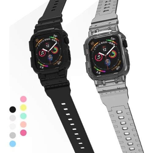 Stretchy Solo Loop Strap for Apple Watch Band 44mm 42mm 40mm 38mm for iwatch Bracelet Series 6 Se 5 4 3 2 1 Watchband