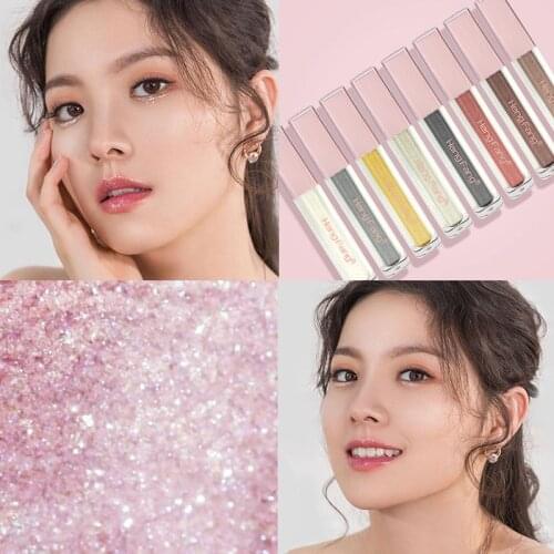 3pcs Eyeliner Eyeshadow Waterproof Liquid Glitter Sequins Eye Liners Professional Shinning Women Cosmetics Makeup Beauty Tools