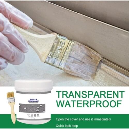 Safe 1 Set Multifunctional Anti-Leak Spray Glue Brush Kit Eco-Fiendly Leaky Repair Agent Long-lasting Home Improvement