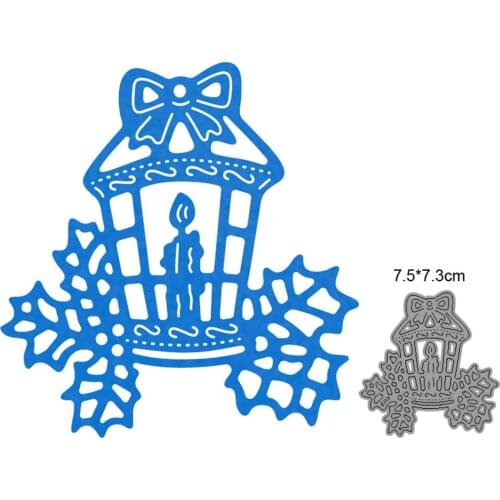 Christmas candle tree elk Deer Petal Metal Cutting Dies Stencil Scrapbooking DIY Album Stamp Paper Card