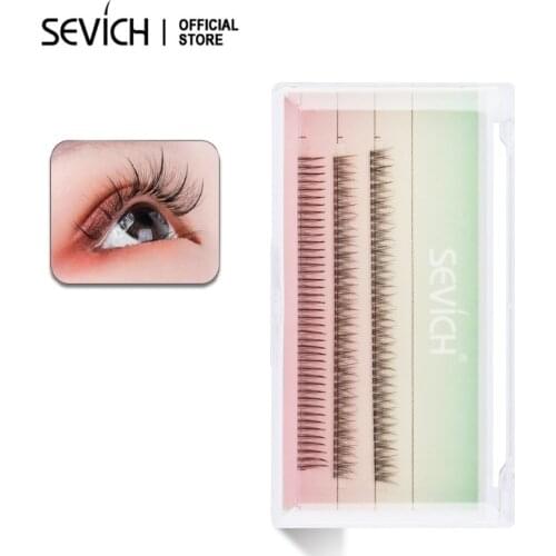 Sevich Natural Long Professional Makeup Eyelashes Grafting Fake False Eyelashes eyelash extension individual eyelash bunche