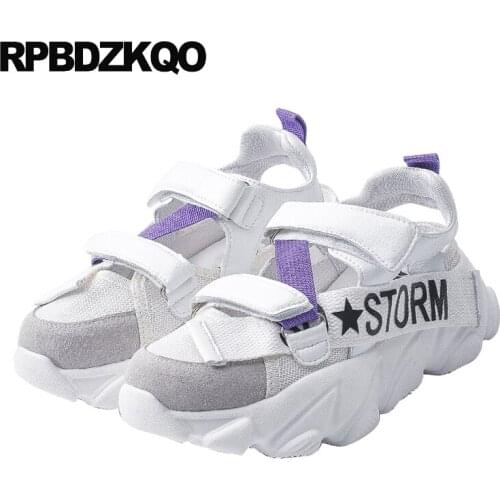 Genuine leather pumps 2019 flatform shoes high quality famous brand closed toe women wedge platform sandals mesh yellow white