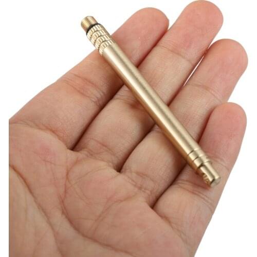 New Titanium Alloy Outdoor EDC Toothpick Bottle Fruit Fork Camping Tool Toothpick-holder Titanium Toothpick Outdoor Tools