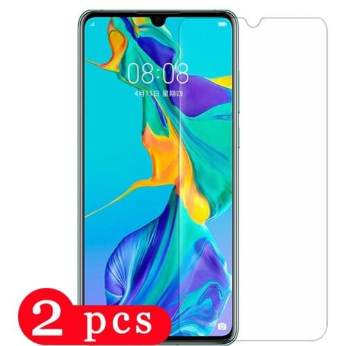 2Pcs 9D tempered glass for huawei P40 pro plus P40 lite E P30 P20 pro protective film glass phone screen protector smartphone HD
