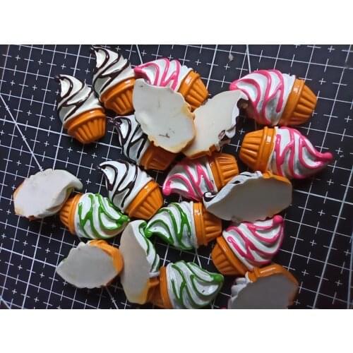 1pcs/lot resin flat back lovely Ice 26mm simulation of food Cabochon Scrapbook DIY phone decoration