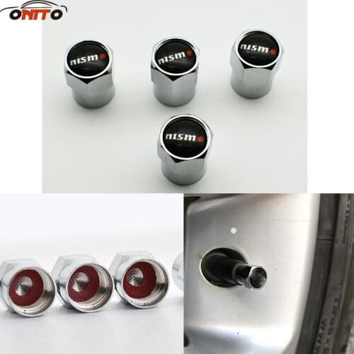 10set Car Tire Valve Caps for NISMO Tire Accessories for Teana Sylphy Qashqai Livina Tiida Cube Juke VERSA Car Accessories