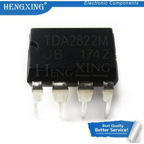 10pcs/lot TDA2822M TDA2822 DIP-8 = UTC2822M UTC2822 CSC2822 Dual Lo-Volt Pwr Amp Audio Amplifiers new original In Stock
