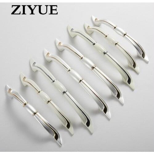 2PCS/Lot Free Shipping The Cabinet Door Handle Zinc Alloy European Modern Minimalist Home Furnishing Double Cabinet Handle