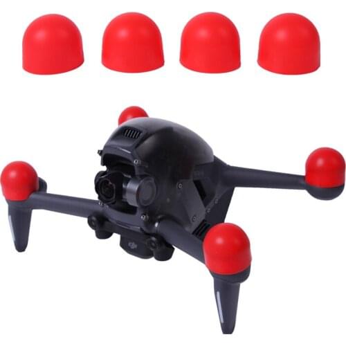 4pcs Soft Silicone Motor Cover Cap For DJI FPV Drone Engine Protective Dust-proof Protector Cover For DJI FPV Drone Accessories