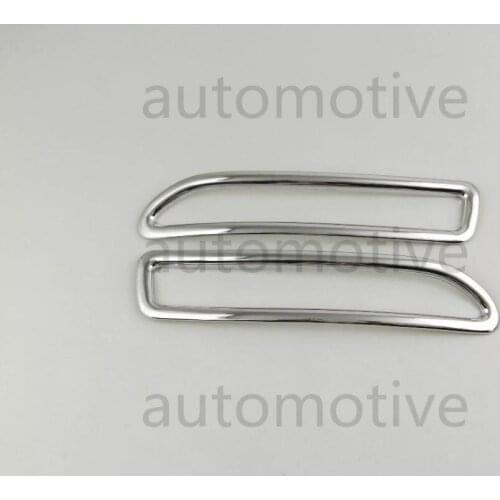 ABS Chrome Rear Fog Light Lamp Cover Trim 2pcs For Renault Koleos 2017