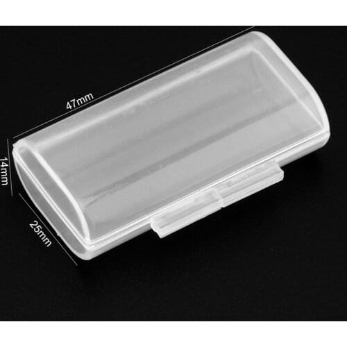 Soshine Durable Hard Plastic Battery Case Holder Storage Box for 2pcs AAA Battery