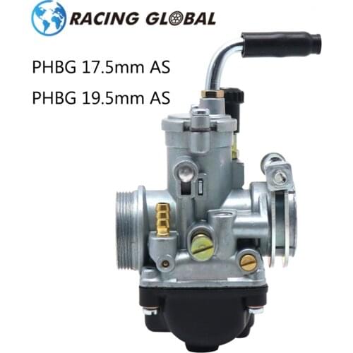 ALCON-Racing Dellorto PHBG Motorcycle Carburetor 17.5mm AS/19.5mm AS For Scooter Moped GY6 JOG Racing 4 Stroke 50cc-80cc