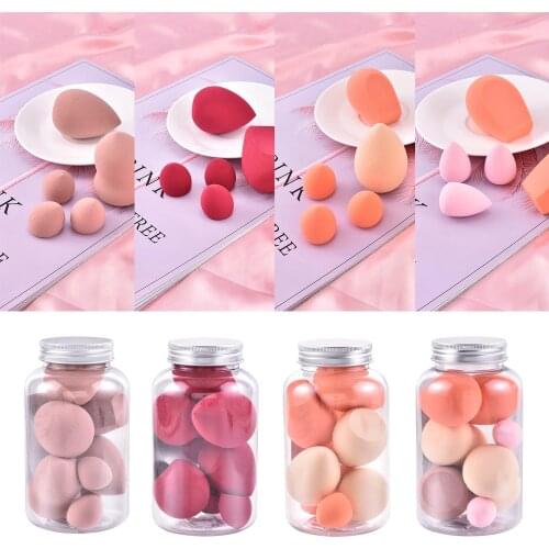 Maange 8 PCS/Box Wholesale Makeup Foundation Sponges Wet Dry Dual Use Makeup Concealer Puff Beauty Makeup Cosmetic Tool