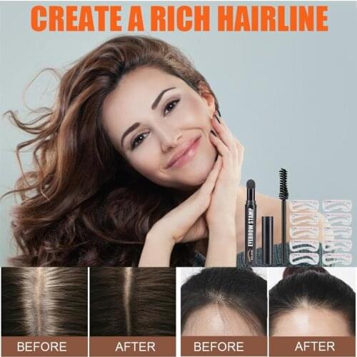 Quick Eyebrow Stamp Shaping Kit Natural Eyebrow Powder Stamp Makeup Waterproof Long Lasting Eyebrow Makeup Maquiagem Maquillaje