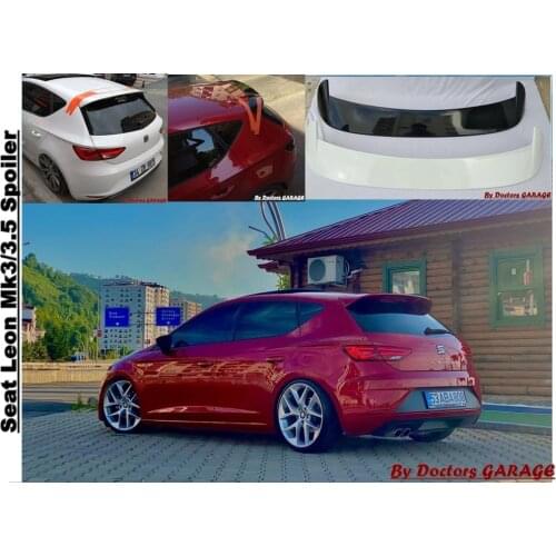 For Seat Leon Spoiler Mk3/3.5 Spoilers 2013 2014 2015 2016 2017 2018 2019 2020 Rear Wing Top Car-styling Auto Styling Cup Sport
