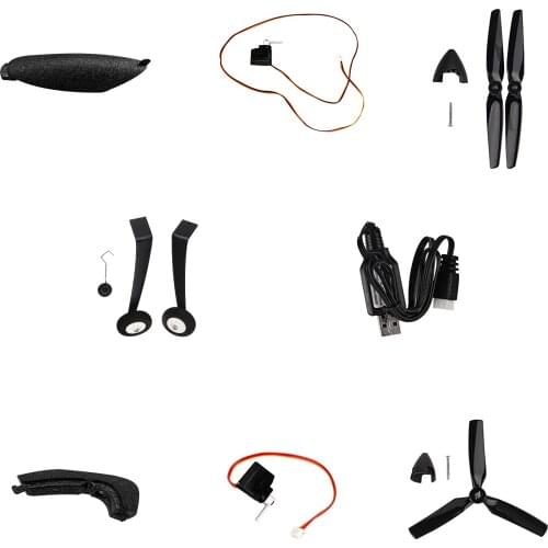 OMPHOBBY S720 T720 RC Airplane spare parts propeller servo Landing gear charger Canopy etc