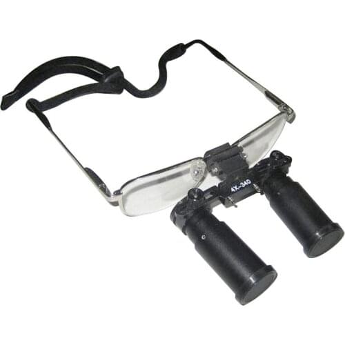 4X 5X 6X Kepler dental magnifier Dentist Loupes Magnifying Glass Working Distance 500 420 340mm Binocular Surgical Surgery Ortho