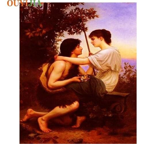 5D DIY Diamond mosaic diamond embroidery Diamond painting full square Classical figureMosaic Home Decor