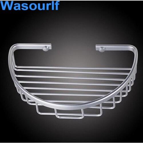 Aluminum Shower Wall Mount superhard Shelf Holder Bathroom accessories Storage Organizer Kit Set free shipping