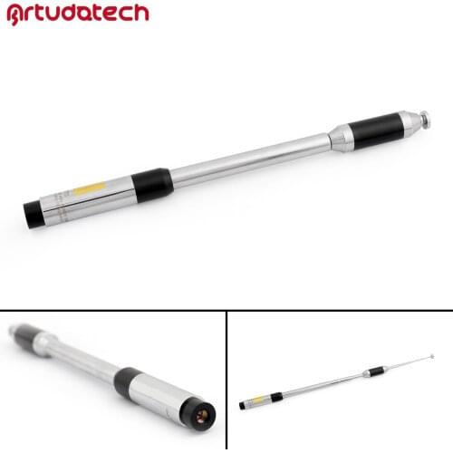 Artudatech 1Pcs RH770 SMA-Male Telescopic Dual Band Antenna For PX-359 for TYT TH-UVF1 For Baofeng UV3R Radio